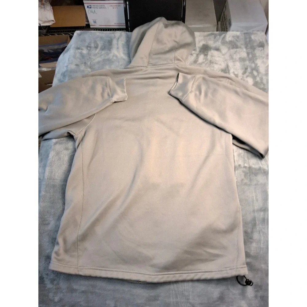 Adidas Mens Notre Dame Fighting Irish ClimaWarm Full‎ Zip Hoodie Gray Size M